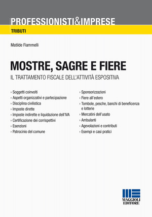 Mostre, sagre e fiere. Il trattamento fiscale dell'attività espositiva