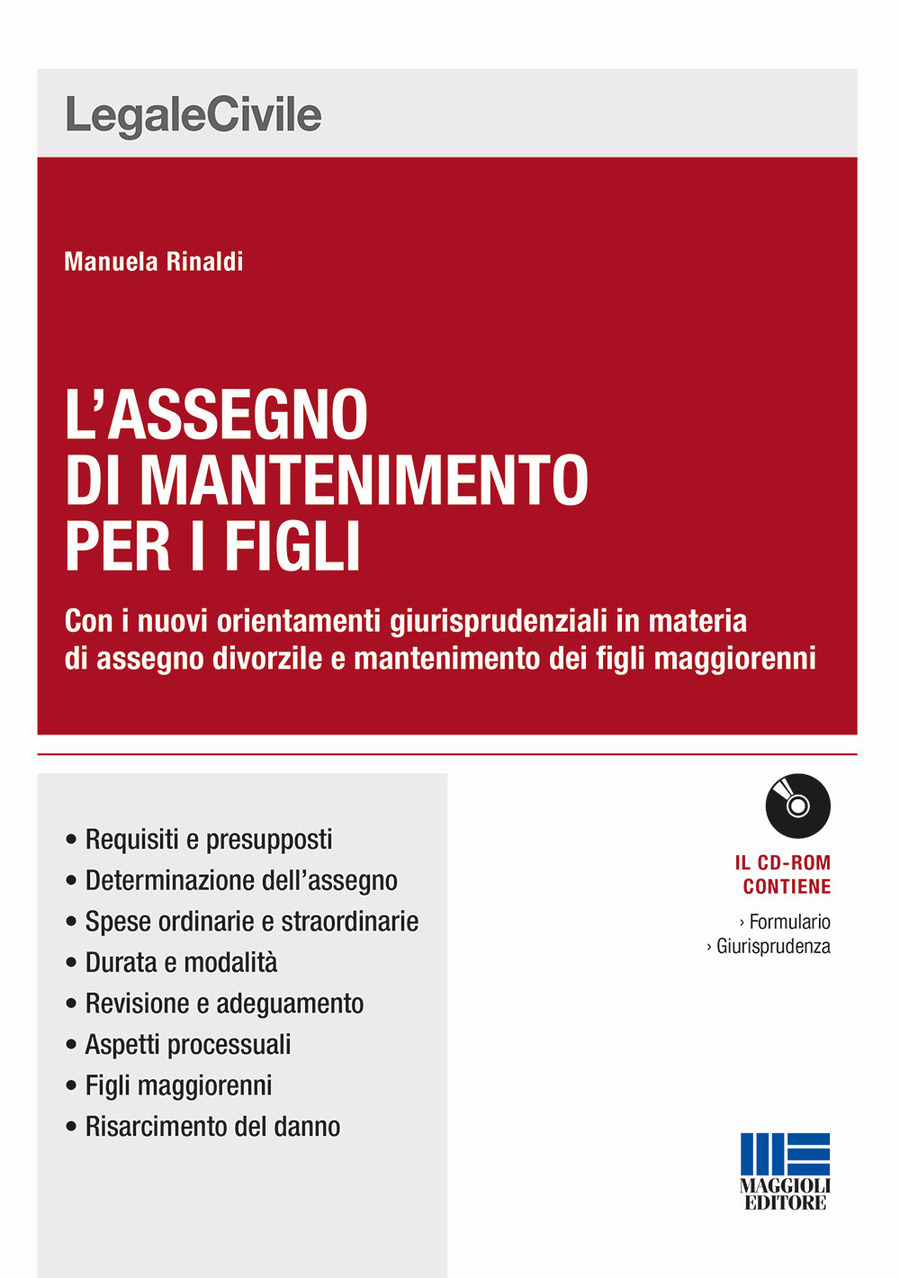 L' assegno di mantenimento per i figli