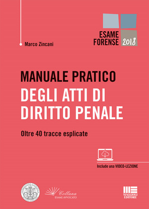 Manuale pratico degli atti di diritto penale. Oltre 40 tracce esplicate