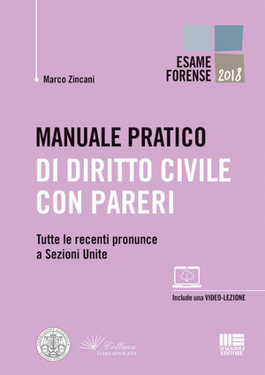 Manuale pratico di diritto civile con pareri. Tutte le recenti pronunce a Sezioni Unite