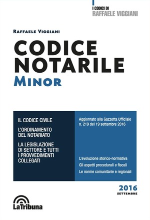 Codice notarile. Ediz. minor