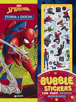 Spider-Man. Storia e giochi. Bubble stickers. Ediz. a colori. Con Adesivi