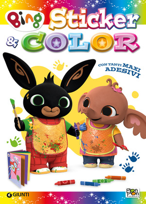 Grandi amici. Sticker & color. Bing. Activity book. Con adesivi. Ediz. a colori