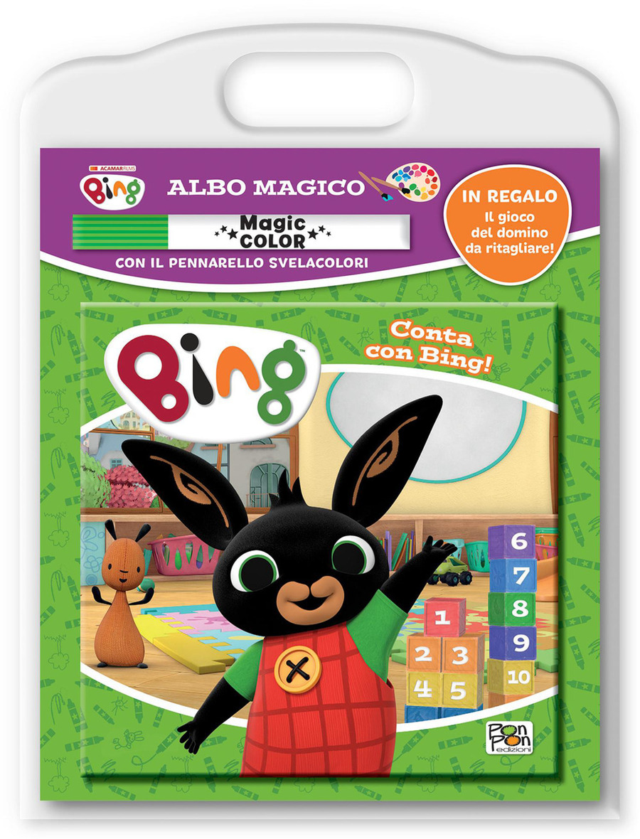 Conta con Bing!. Albo magico. Bing. Ediz. illustrata. Con pennarello