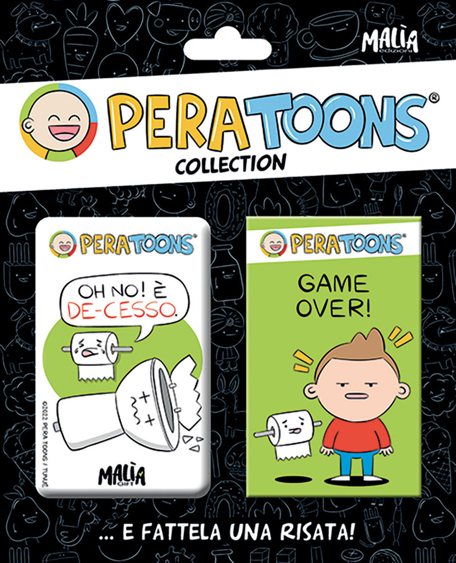 Game over! Magnete. Pera Toons collection. Con booklet