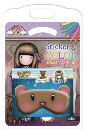 Animali selvaggi. Gorjuss. Ediz. a colori. Con sleep mask orso