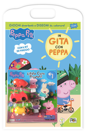In gita con Peppa. Peppa Pig. Ediz. a colori. Con set macchinine