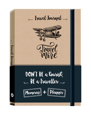 Travel more. Travel journal. Notebook