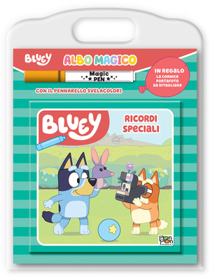 Ricordi speciali. Bluey. Albo magico. Ediz. a colori. Con pennarello svelacolori