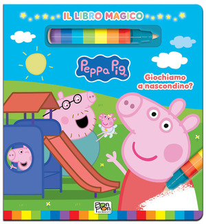 Giochiamo a nascondino? Peppa Pig. Il libro magico. Ediz. a colori. Con pennarello ad acqua