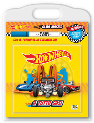 A tutto gas! Hot Wheels. Albo magico. Ediz. a colori. Con pennarello svelacolori