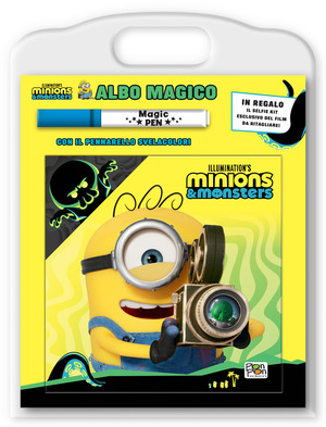 Minions & Monsters. Albo magico. Con il pennarello svelacolore