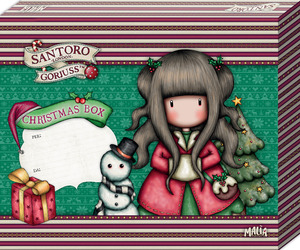 Christmas box. Gorjuss