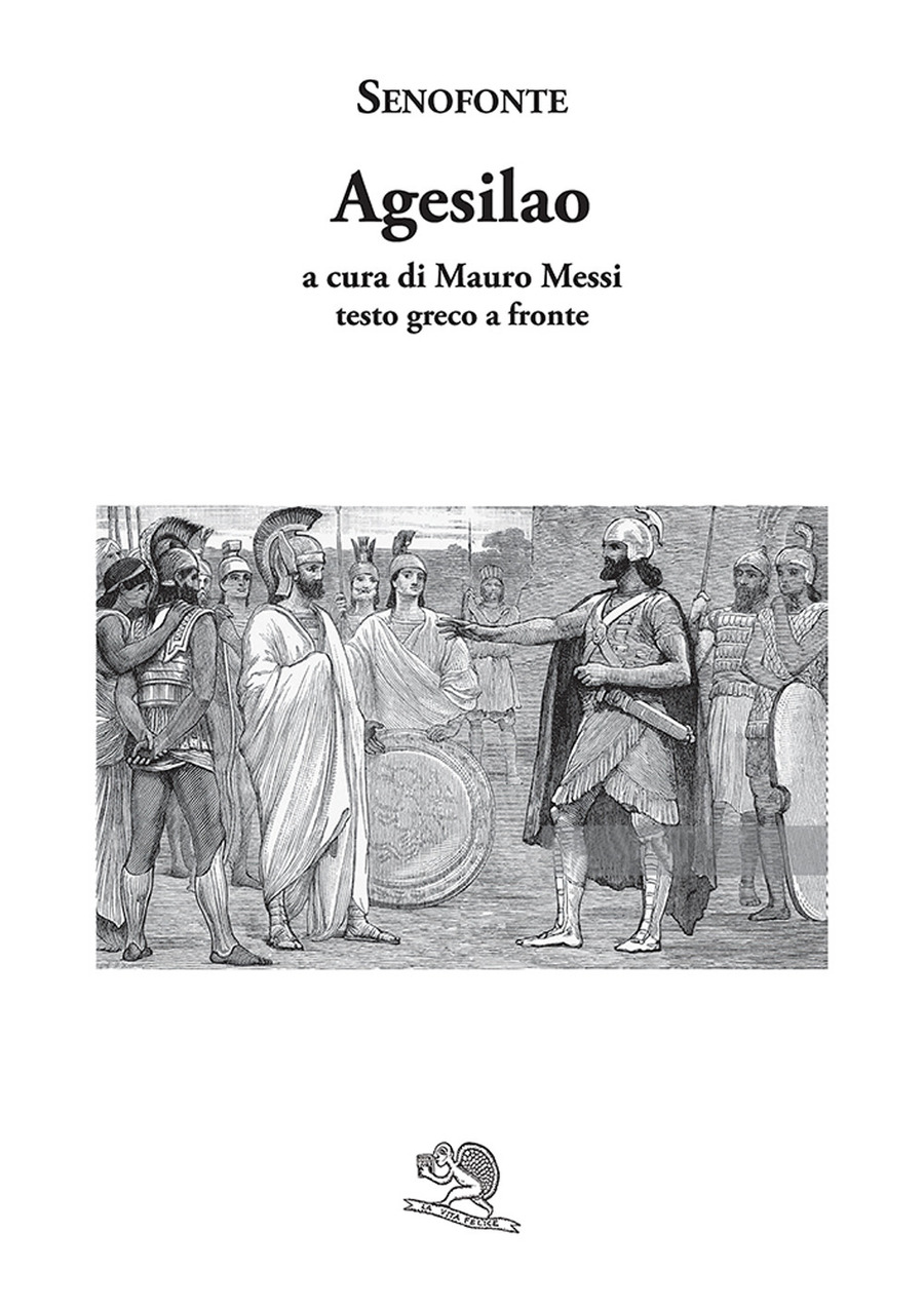 Agesilao. Testo greco a fronte