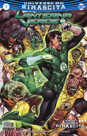 Rinascita. Lanterna verde. Con Adesivi