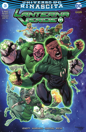 Rinascita. Lanterna verde. Ediz. variant