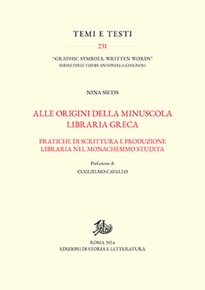 Alle origini della minuscola libraria greca