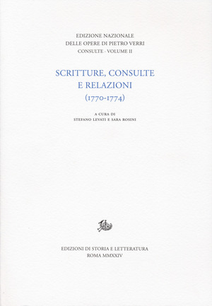 Scritture, consulte, relazioni ii