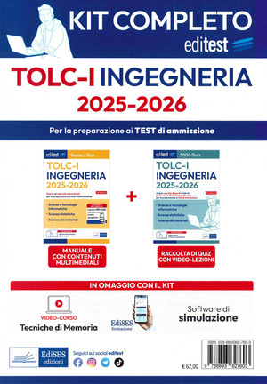 Kit completo Ingegneria. Con sofware di simulazione