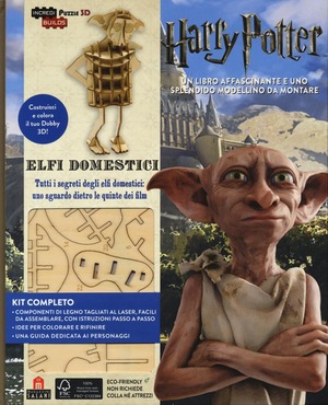 Elfi domestici. Harry Potter. Incredibuilds puzzle 3D da J. K. Rowling. Ediz. illustrata. Con gadget