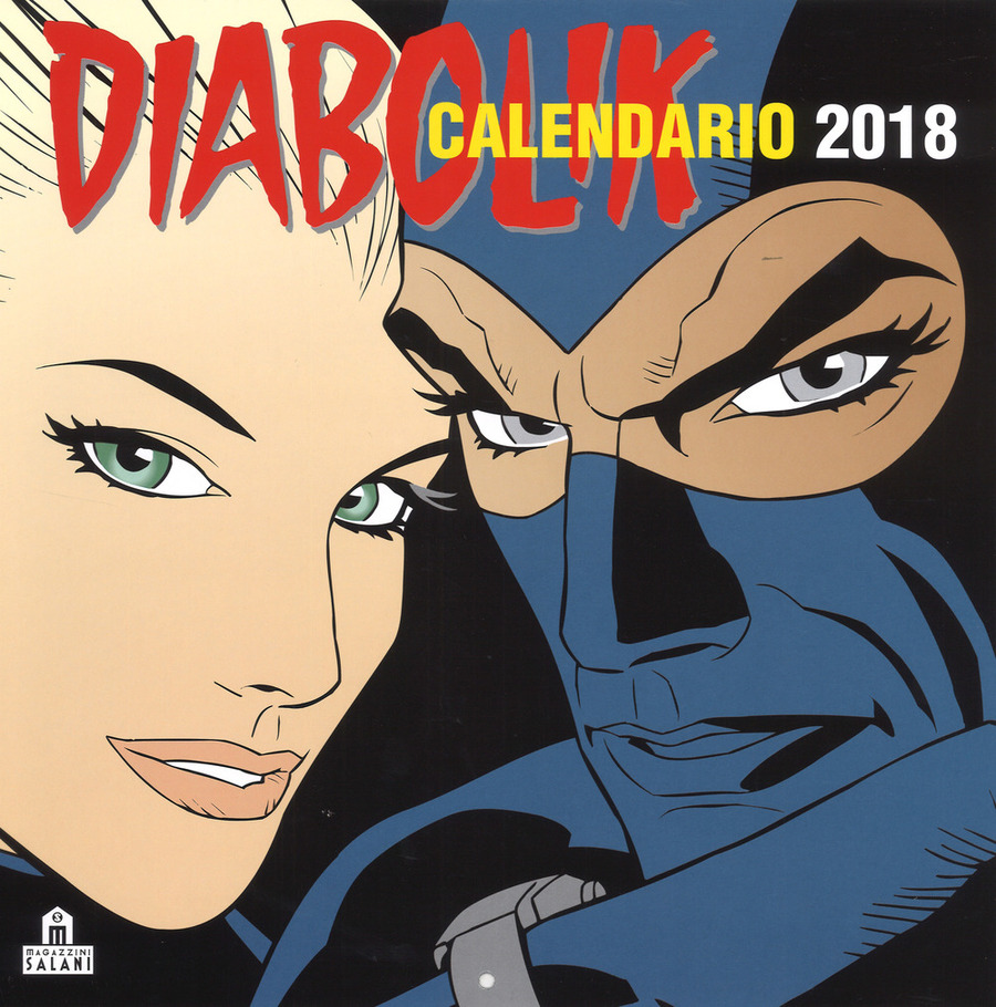 Diabolik. Calendario da parete 2018