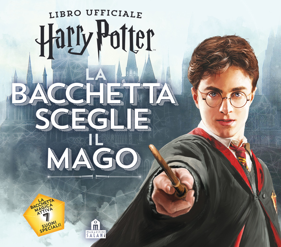 La bacchetta sceglie il mago. Harry Potter. Con gadget