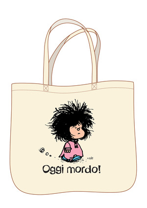 Mafalda. Oggi mordo. Shopper classic