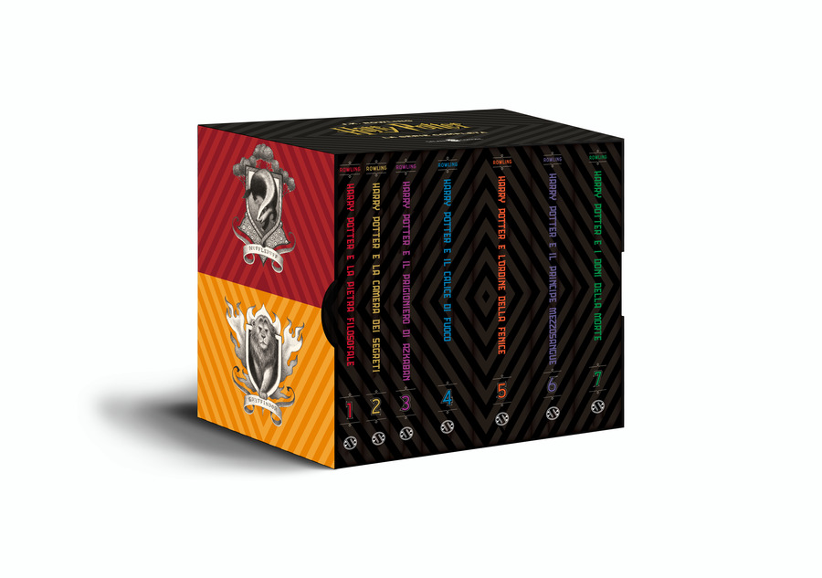 Harry Potter. La serie completa: Harry Potter e la pietra filosofale-Harry Potter e la camera dei segreti-Harry Potter e il prigioniero di Azkaban-Harry Potter e il calice di fuoco-Harry Potter e l'Ordine della Fenice-Harry Potter e il Principe Mezzosangue-Harry Potter e i doni della morte