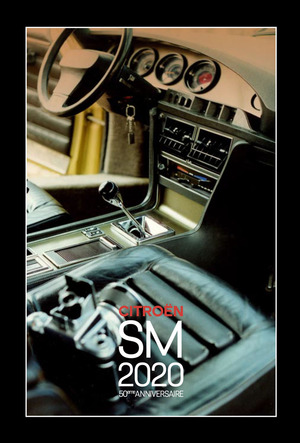 Calendario Citroën SM 2020. 50eme Anniversaire