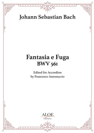 Fantasia e fuga BWV 651. For accordion. Ediz. per la scuola