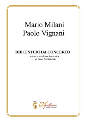 Dieci studi da concerto su tema originale. Per fisarmonica. Partitura. Ediz. integrale