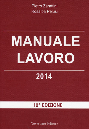 Manuale lavoro 2014