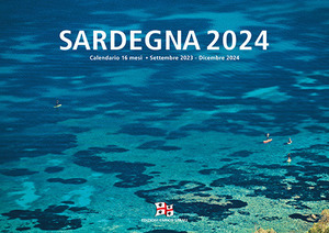 Sardegna. Calendario 16 mesi da parete 2024