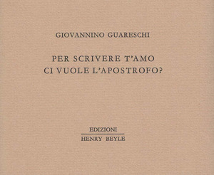 Per scrivere t'amo ci vuole l'apostrofo?