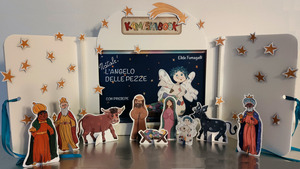 Natale! L'angelo delle pezze. Kamishibai. Ediz. illustrata. Con audiolibro