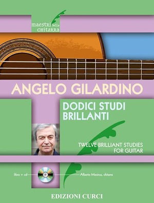 Dodici studi brillanti. Per chitarra. Spartito