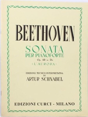 Sonata Op. 53 in Do «L'Aurora». Per pianoforte. Spartito