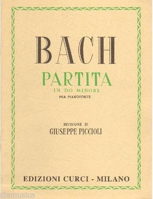 Partita n. 2 in Do minore. Per pianoforte. Spartito