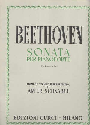Sonata Op. 2, n. 2 in La. Per pianoforte. Spartito
