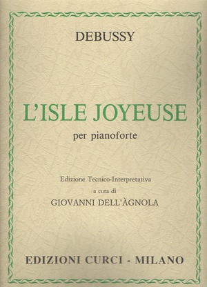 L' isle joyeuse. Per pianoforte. Spartito