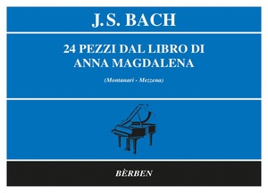 Ventiquattro pezzi dal libro di Anna Magdalena. Spartito