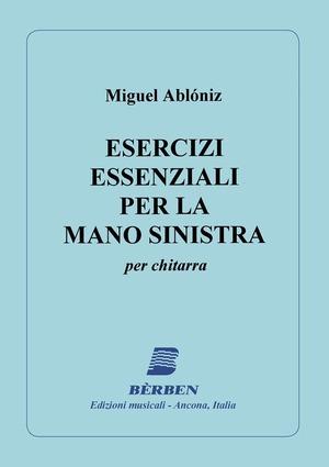 Esercizi essenziali per la mano sinistra. Spartito