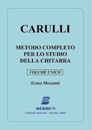Metodo completo per lo studio della chitarra. Spartito