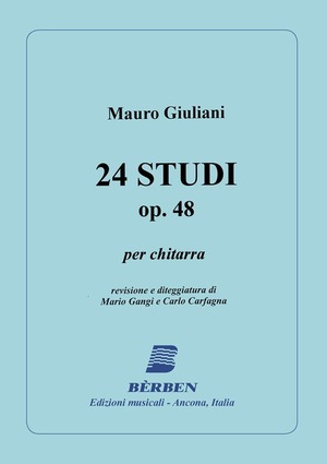 Ventiquattro studi. Op. 48. Spartito