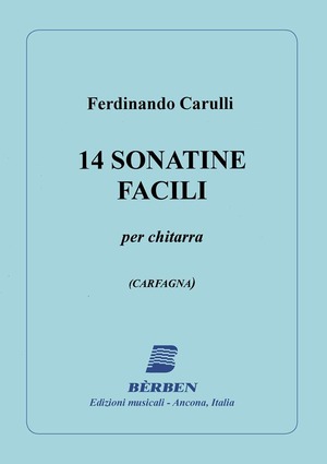 Quattordici sonatine facili. Spartito
