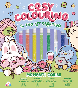 Momenti carini. Cosy colouring. Con pennarelli