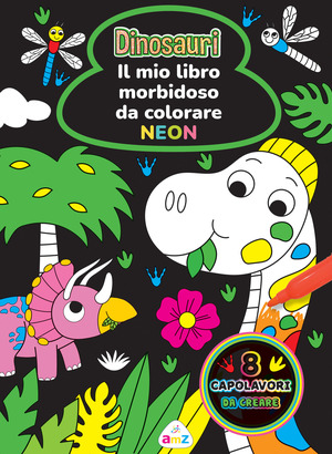 Dinosauri. Il mio libro morbidoso da colorare. Ediz. a spirale