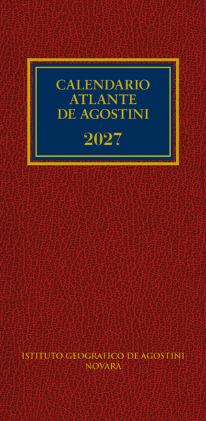 Calendario atlante De Agostini 2027