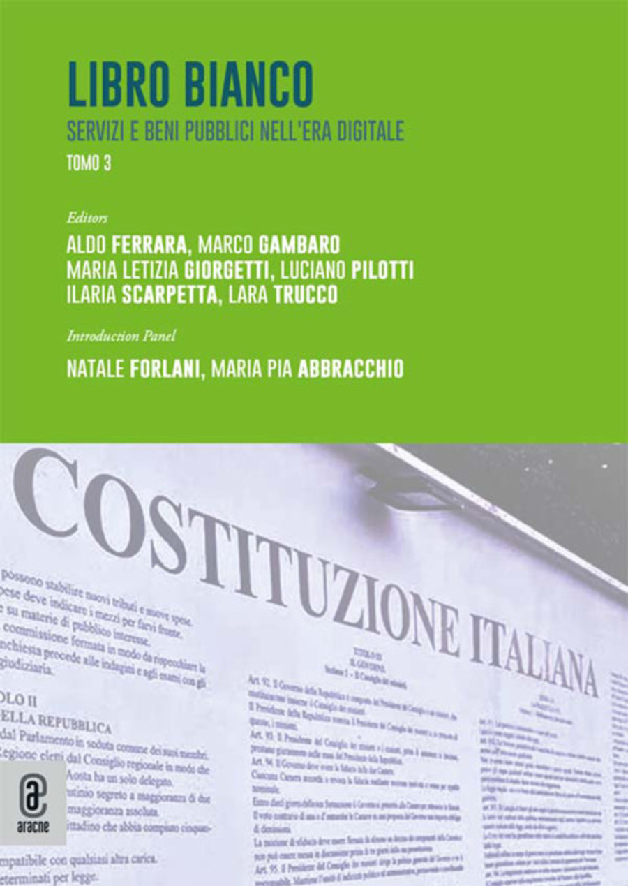 Libro bianco. Servizi e beni pubblici nell'era digitale