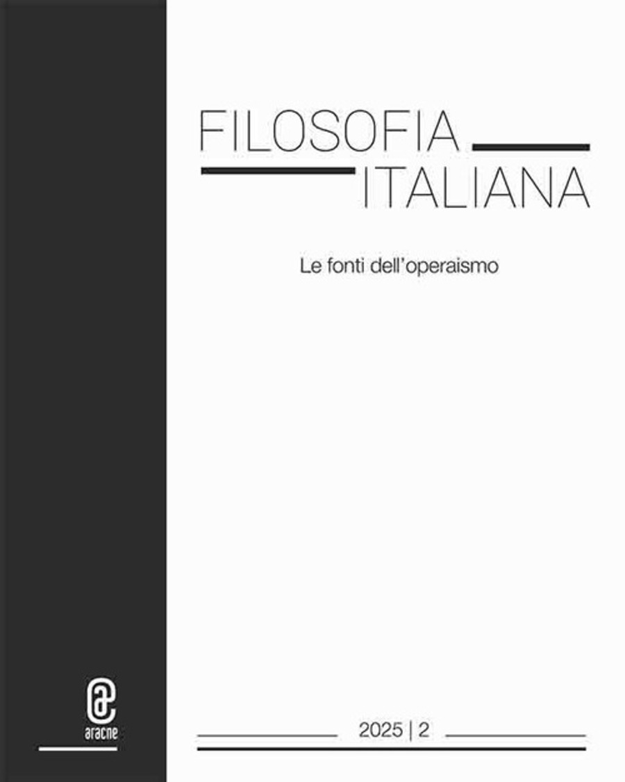 Filosofia italiana (2025). Nuova ediz.